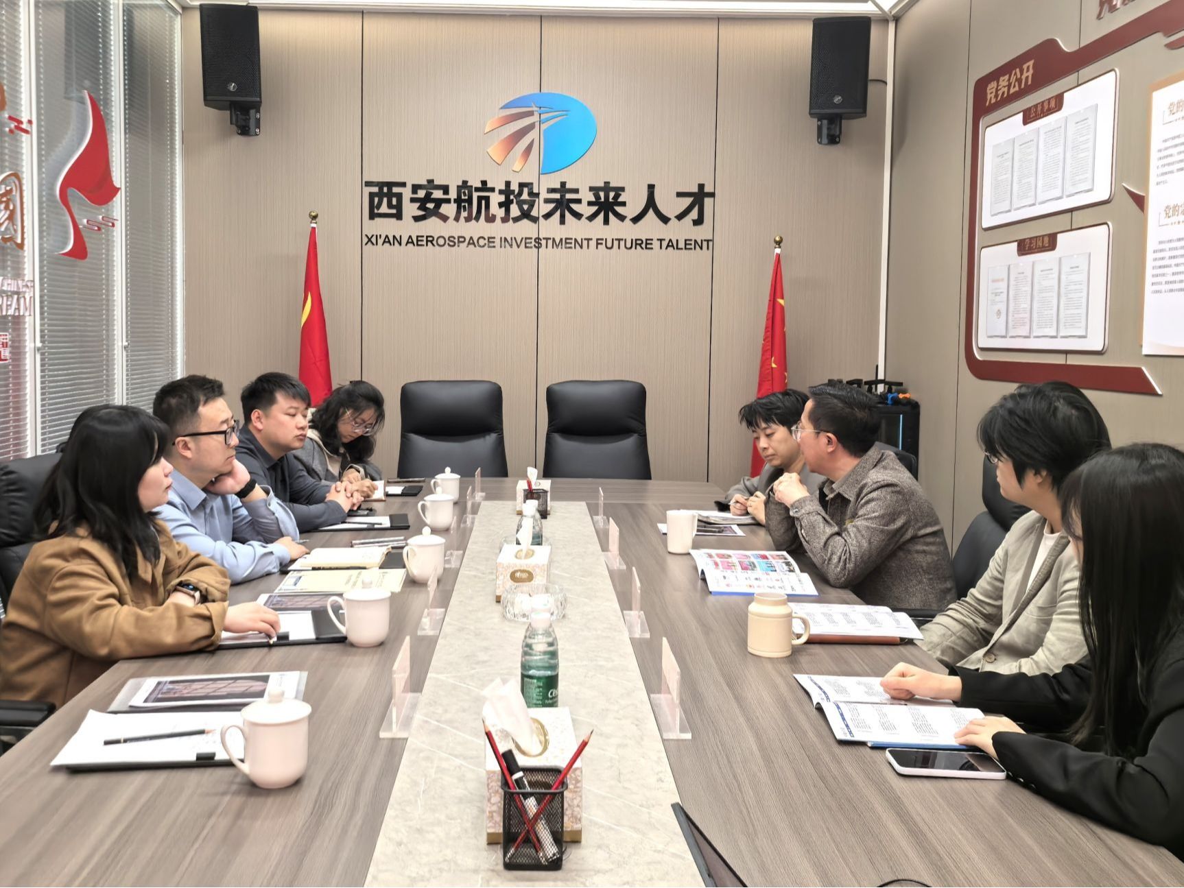 访企拓岗聚合力 产教融合促就业——伟德国际victor1946赴西安开展校企对接专项行动