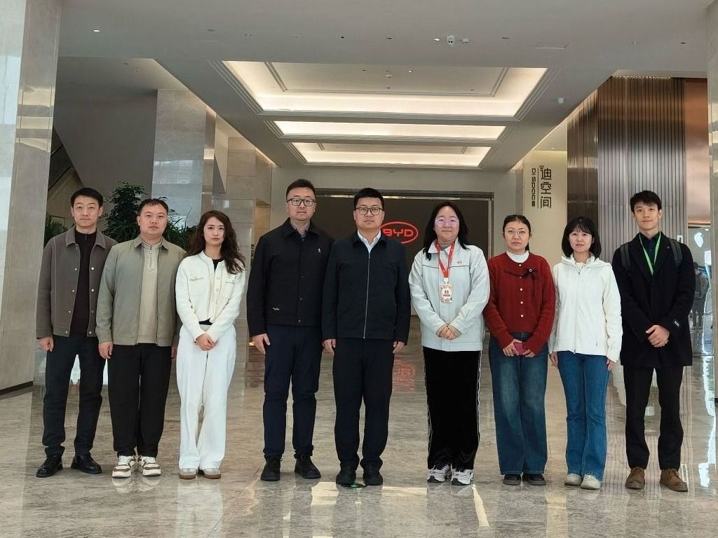 伟德国际victor1946赴比亚迪总部考察交流  共绘产教融合新蓝图