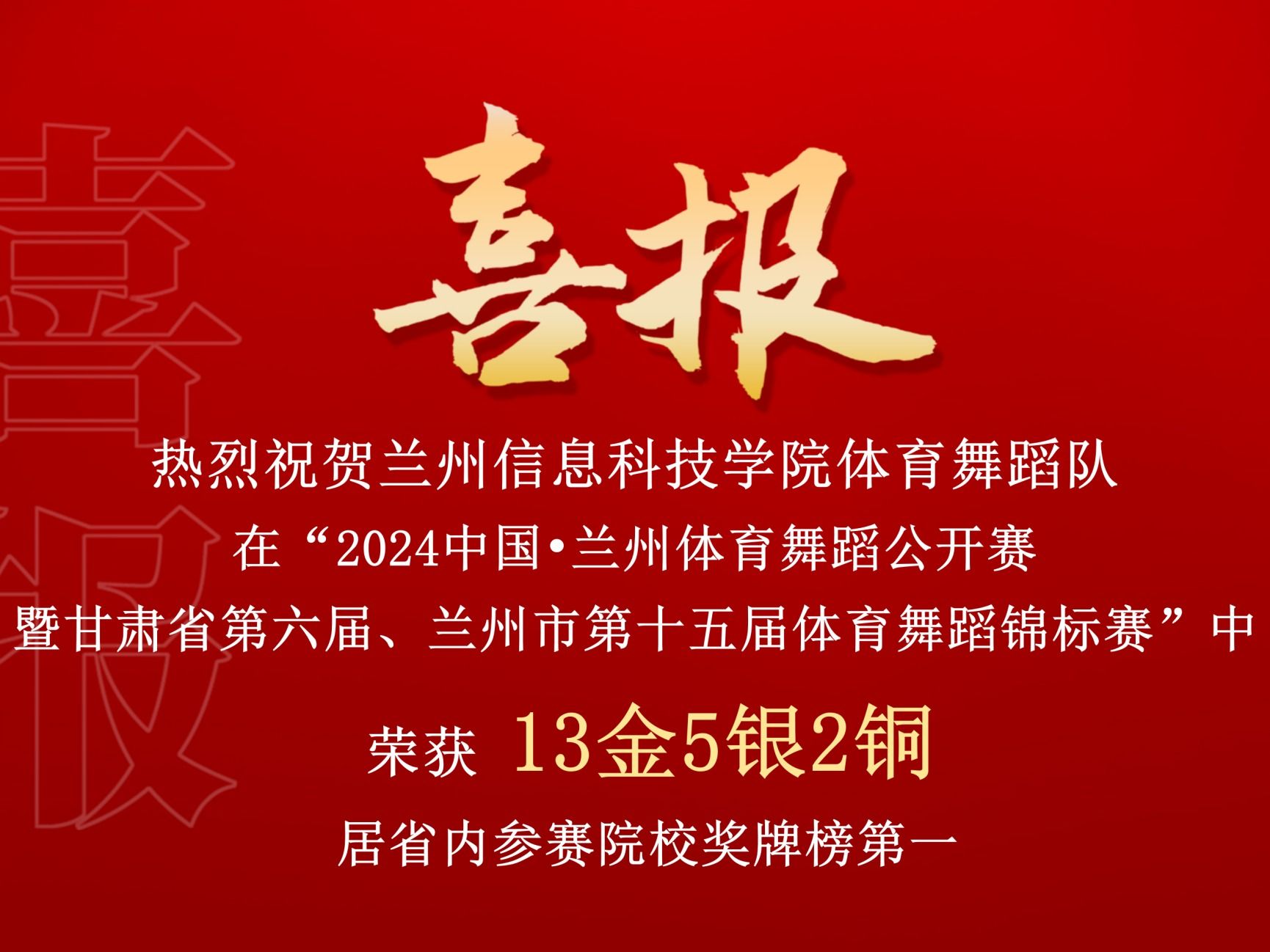 伟德国际victor1946体育舞蹈队在“2024中国•兰州体育舞蹈公开赛暨甘肃省第六届、兰州市第十五...
