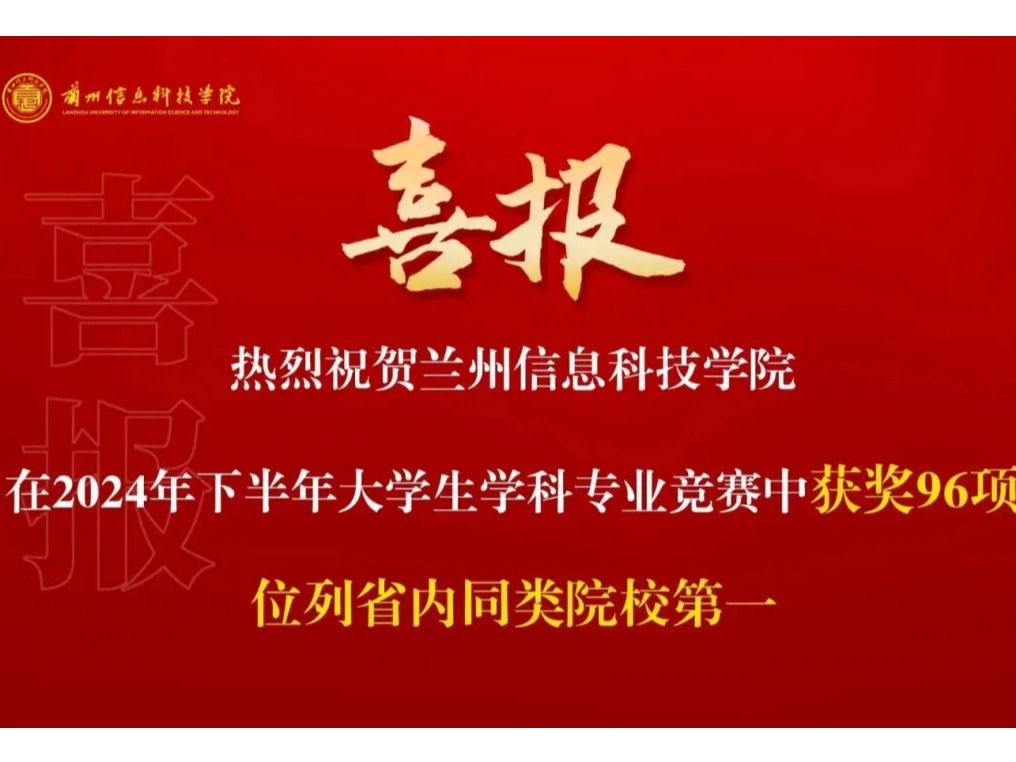 获奖+96项！伟德国际victor1946位列全省同类院校第一