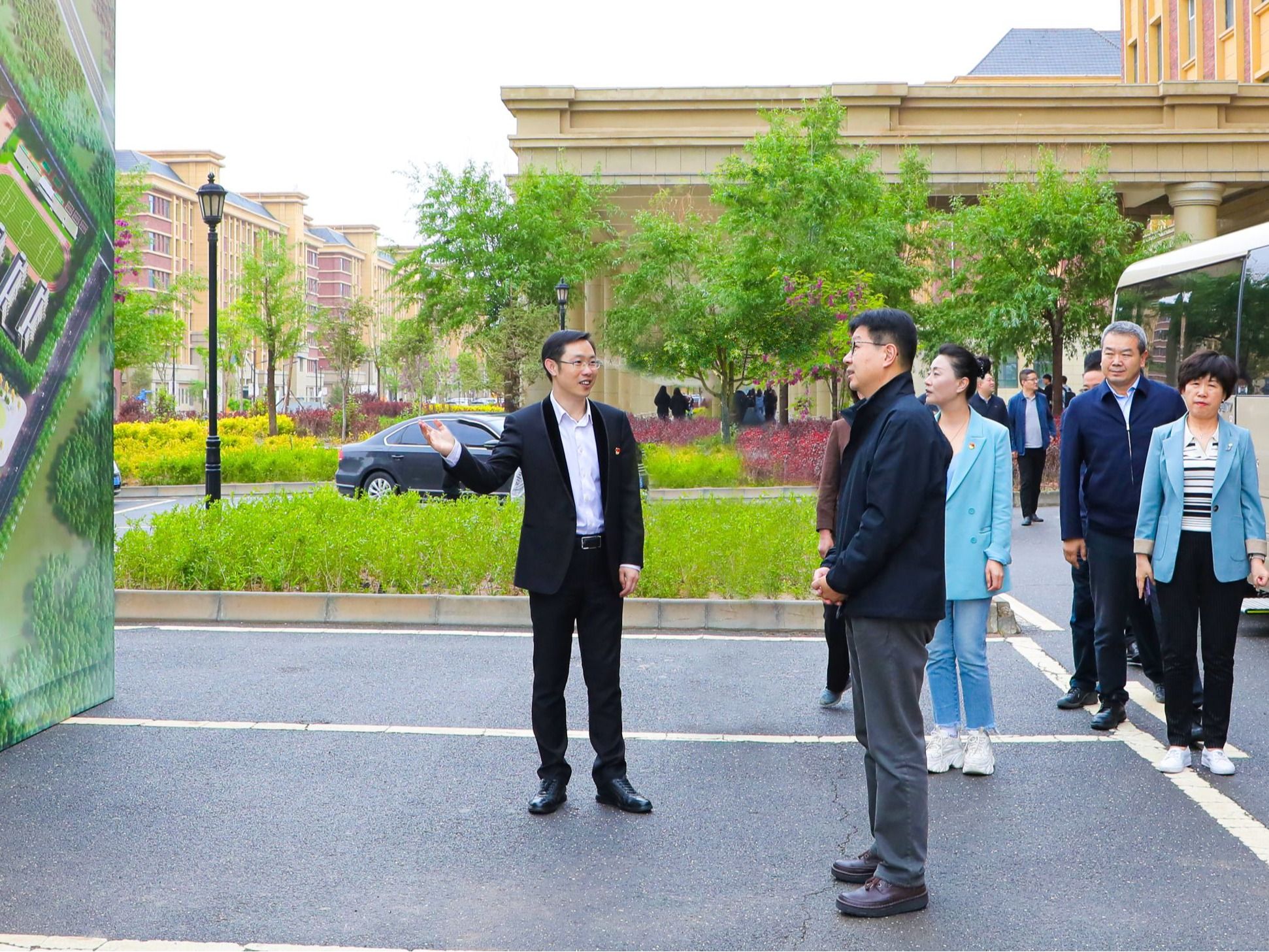 甘肃省委常委、副省长张锦刚莅临伟德国际victor1946调研指导工作